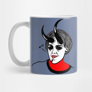 Smoking Succubus Mug